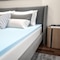 Flash Furniture Capri Comfortable Sleep 2 inch Cooling Gel Mattress Topper with CertiPUR-US Certified Memory Foam - Queen MR-M35-2-Q-GG - alternate 4